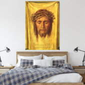 Tuch von Turin Jesus Christus Gesicht, Heiliges Ge Leinwanddruck (Insitu (Schlafzimmer))