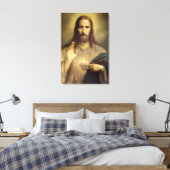Tuch von Turin Jesus Christus Gesicht, Heiliges Ge Leinwanddruck (Insitu (Schlafzimmer))