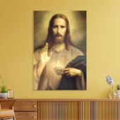 Tuch von Turin Jesus Christus Gesicht, Heiliges Ge Leinwanddruck (Insitu (Wohnzimmer))