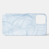 Tuchblauer moderner Hintergrund Case-Mate iPhone Hülle (Rückseite (Horizontal))