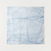 Tuchblauer moderner Hintergrund Wandteppich (Vorderseite (Horizontal))