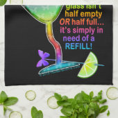 TÜCHER - GLAS HALB VOLL (Gefaltet)