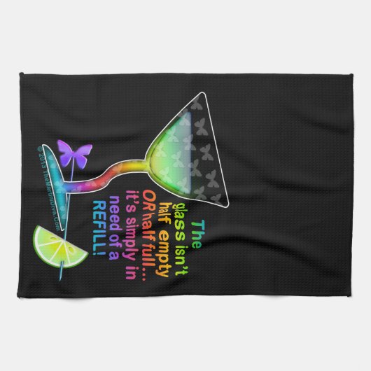 TÜCHER - GLAS HALB VOLL (Horizontal)