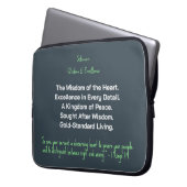 Tüchtiges Herz Excellence Laptop-Hülle Laptopschutzhülle (Vorderseite Links)