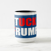 Tuck Frump 2-Tone-Tasse gegen Trump Tasse (Zentrum)