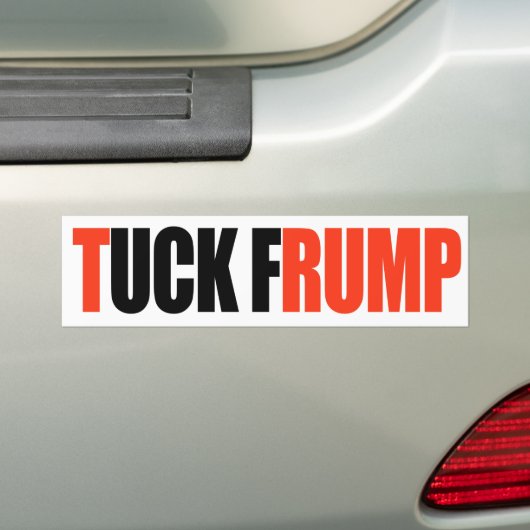 TUCK FRUMP - AUTOAUFKLEBER (Auf Auto)