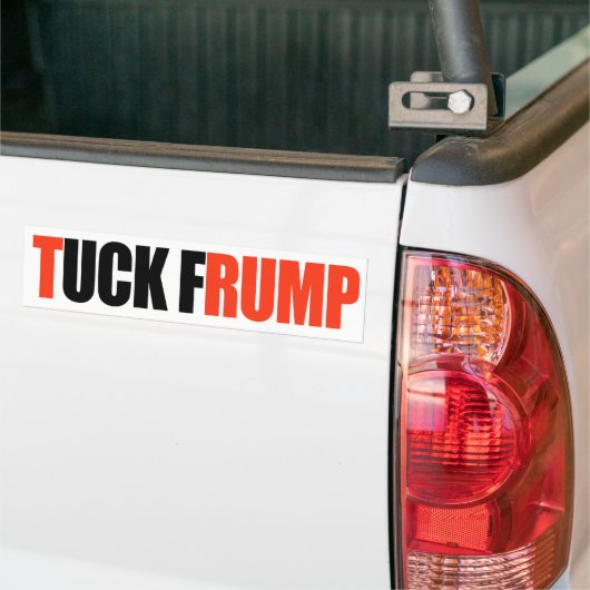 TUCK FRUMP - AUTOAUFKLEBER (Auf Lkw)