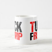 Tuck Frump Funny Anti Donald Trump Kaffeetasse (Mittel)