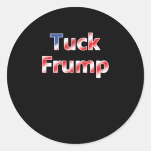 Tuck Frump Runder Aufkleber