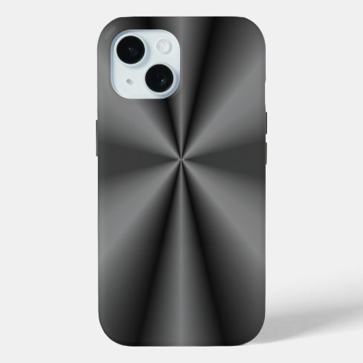 Tuck und Roll - Brushed Metal Case-Mate iPhone Hülle (Rückseite)