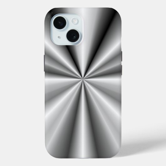 Tuck und Roll - Brushed Metal Case-Mate iPhone Hülle (Rückseite)