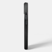 Tuck und Roll: Bürstenmetall Case-Mate iPhone Hülle (Rückseite / Links)