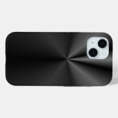 Tuck und Roll: Bürstenmetall Case-Mate iPhone Hülle (Rückseite (Horizontal))