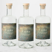 Tuckborough Whiskey Wedding Alkoholflaschenetikett (Flaschen)