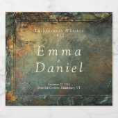 Tuckborough Whiskey Wedding Alkoholflaschenetikett (Einzelnes Label)