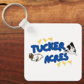 Tucker Acres Doppelseitiger Schlüsselanhänger (Vorderseite)