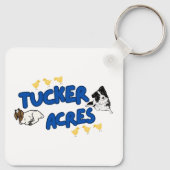 Tucker Acres Doppelseitiger Schlüsselanhänger (Rückseite)
