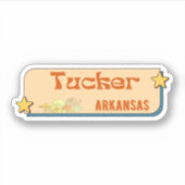 Tucker, Arkansas Sticker (Vorderseite)