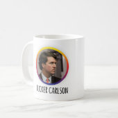 Tucker Carlson Fans Tasse (Vorderseite Links)
