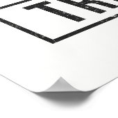 Tucker Carlson Truth Bomber Wollte Poster (Ecke)