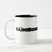 Tucker Chinn- myFarcebook.com Schönheitschirurg Zweifarbige Tasse (Links)