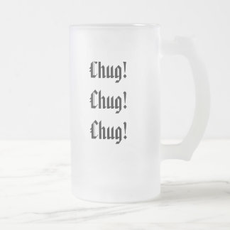 Tuckern-Bier-Tasse Mattglas Bierglas