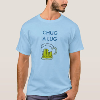 Tuckern ein Ansatz-Bier-T - Shirt