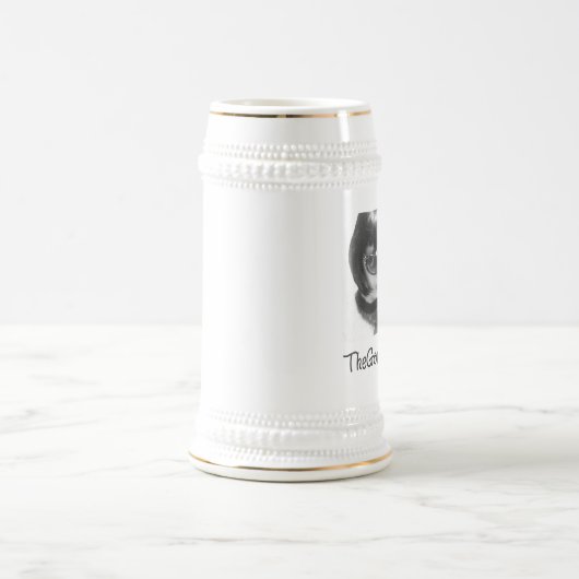 Tuckern-ein-Ansatz mit der Gonzo Mutter Bierglas (Mittel)