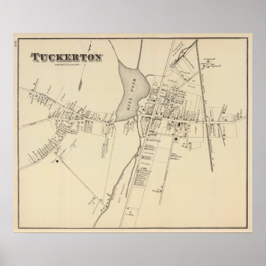 Tuckerton, New Jersey Poster (Vorne)