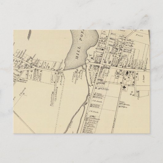 Tuckerton, New Jersey Postkarte (Vorderseite)