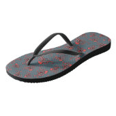 Tückisches Octopus-Muster Badesandalen (Schrägansicht)