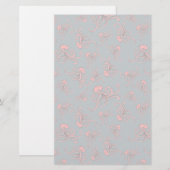 Tückisches Octopus-Muster Briefpapier (Vorne/Hinten)