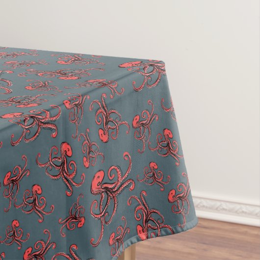 Tückisches Oktopus-Muster Tischdecke (Beispiel)