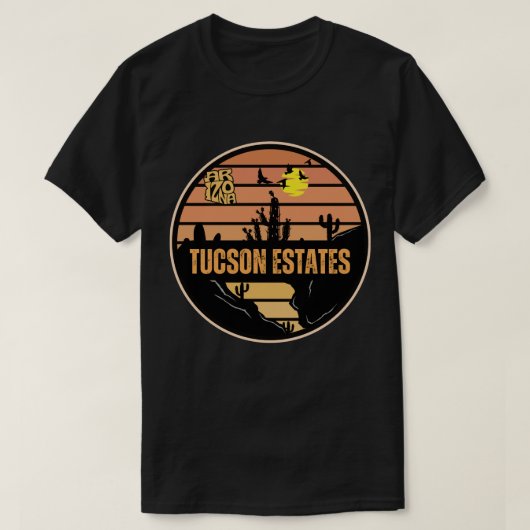 Tucson-Anwesen, Arizona T-Shirt (Design vorne)