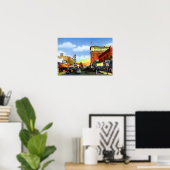 Tucson Arizona an der Congress Street Poster (Heimbüro)