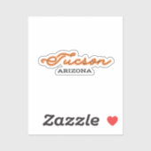 Tucson Arizona Aufkleber (Blatt)