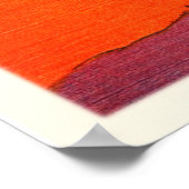 Tucson Arizona AZ Alte Jahrgangsreise Souvenir Poster (Ecke)