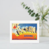 Tucson Arizona AZ Alte Jahrgangsreise Souvenir Postkarte (Stehend Vorderseite)