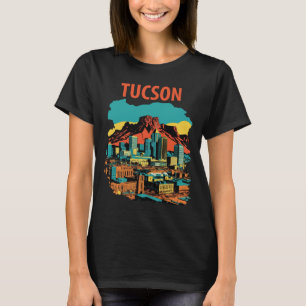 Tucson Arizona Berge Wüsten Reise T-Shirt