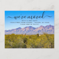 Tucson Arizona Bewegende Ankündigung Postkarte