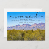 Tucson Arizona Bewegende Ankündigung Postkarte (Vorne/Hinten)