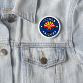 Tucson Arizona Button (Beispiel)
