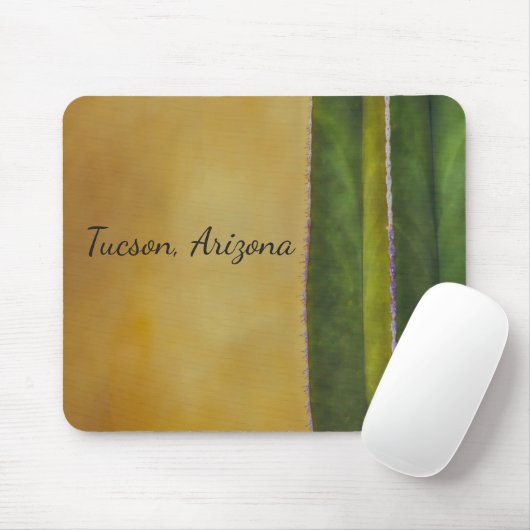 Tucson Arizona cactus Mousepad (Mit Mouse)