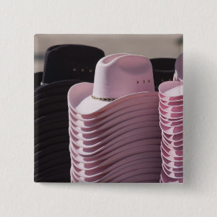 Tucson, Arizona. Cowboyhüte für Männer und Frau Button