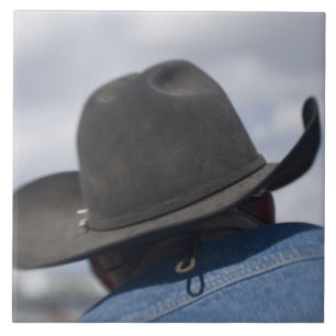 Tucson, Arizona. Cowboyhüte in Gebrauch auf der Fliese