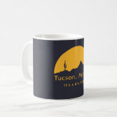 Tucson, Arizona - Es ist eine trockene Hitze... Kaffeetasse (Vorderseite Links)