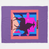 Tucson, Arizona Fleecedecke (Vorderseite (Horizontal))