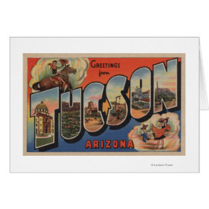 Tucson, Arizona - große Buchstabe-Szenen