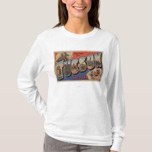 Tucson, Arizona - große Buchstabe-Szenen T-Shirt