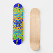 Tucson Arizona Hexes Hammer Skateboard (Vorderseite)